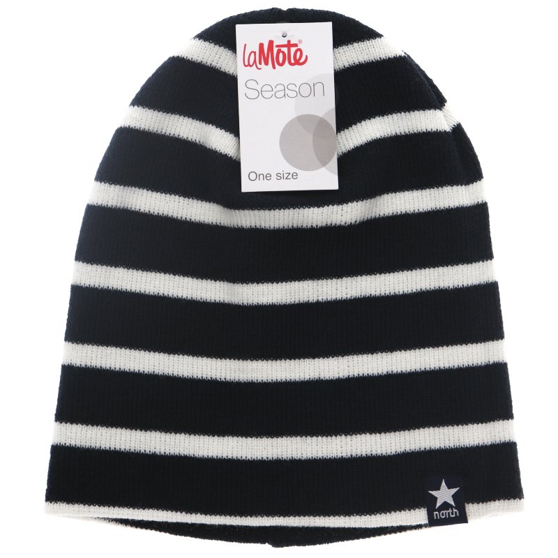 Lasten Pipo Deep Navy White Stripes One Size - 70% alennus