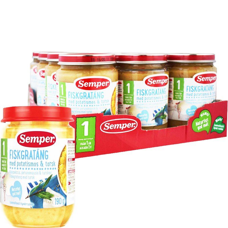 Kalapaistos, Perunamuusia & Turskaa 12kpl - 25% alennus