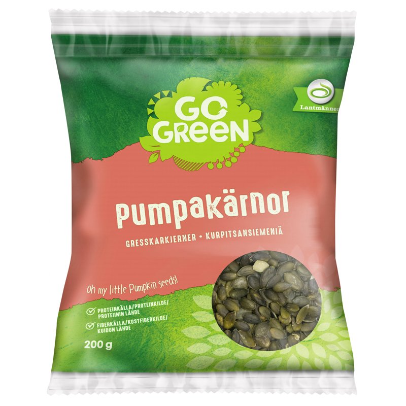 Kurpitsansiemeniä 200g - 32% alennus