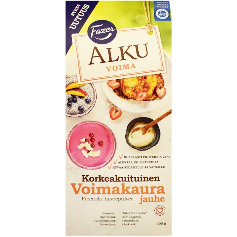 Voimakaurajauhe - 76% alennus