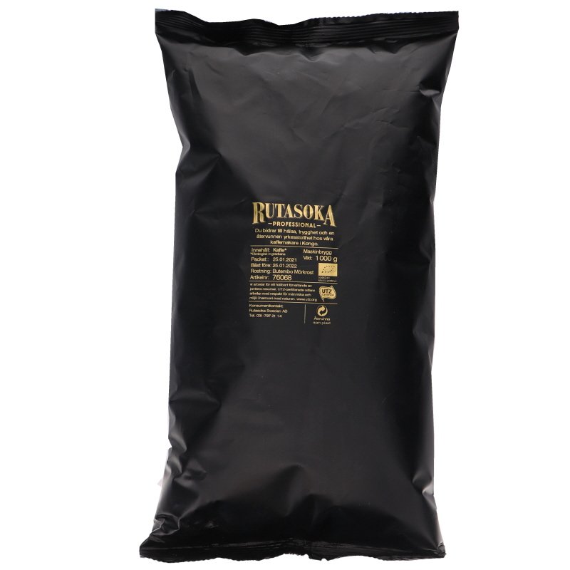 Luomu Tumma Paahdettu Kahvi - 30% alennus