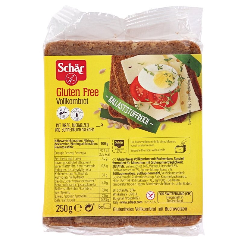 Gluteeniton Täysjyväleipä - 40% alennus