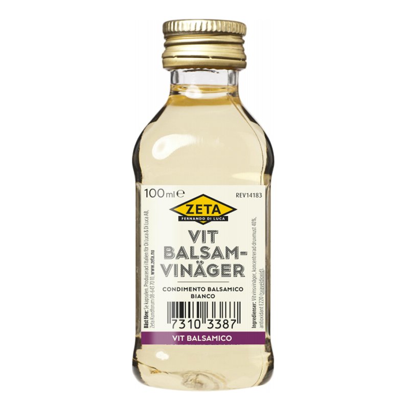 Valkoinen Balsamiviinietikka 100ml - 59% alennus