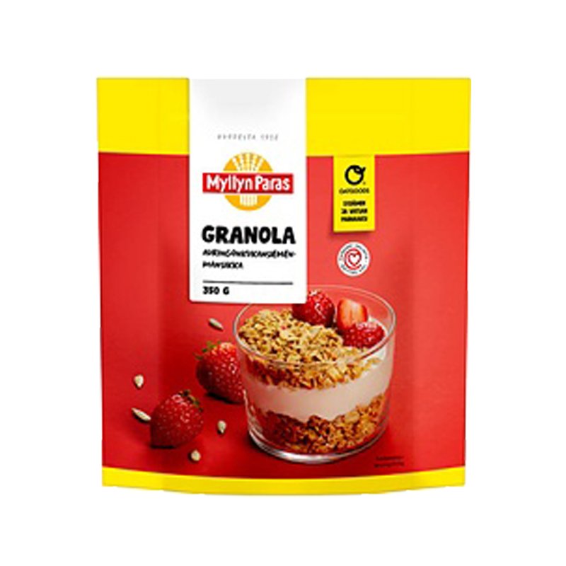 Granola Auringonkukansiemen & Mansikka - 53% alennus