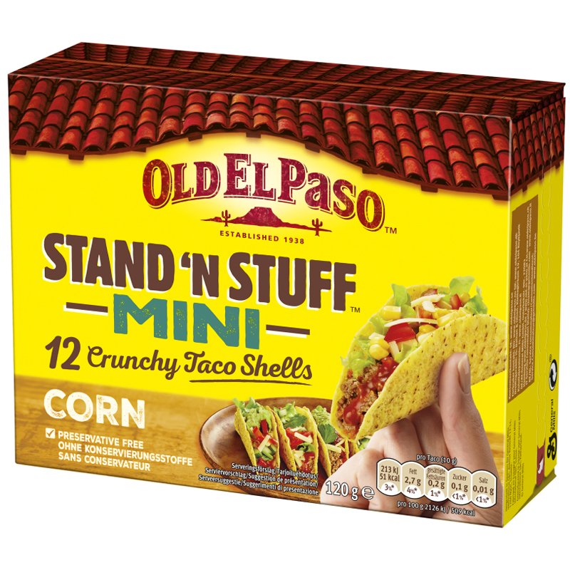 Tacokuoret "Mini Crunchy" 120g - 33% alennus