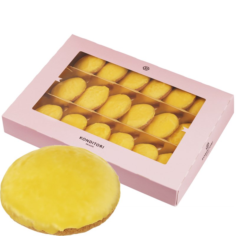 Sitruunaleivoksia 18 x 50g - 44% alennus