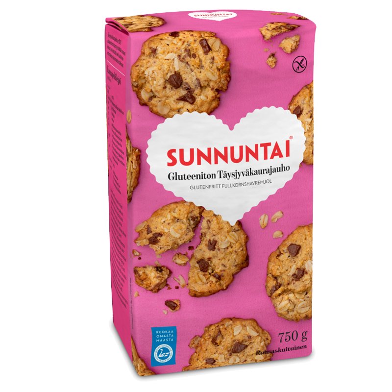Gluteeniton Täysjyväkaurajauho - 24% alennus
