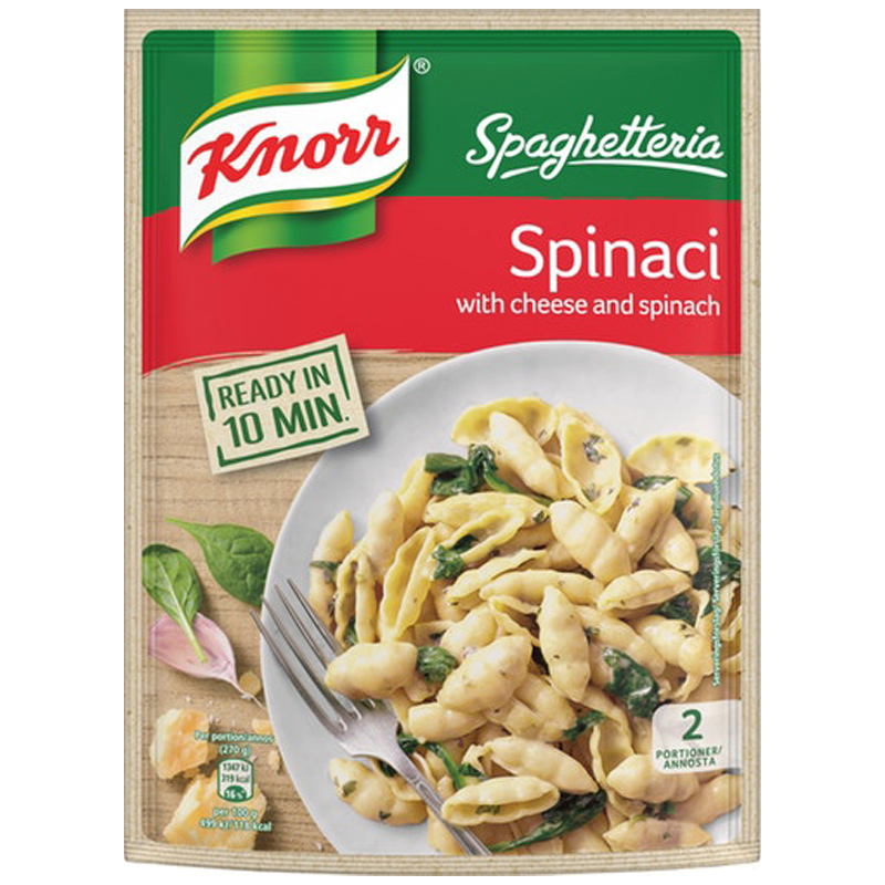 Pasta "Cheese & Spinaci" 160g - 14% alennus
