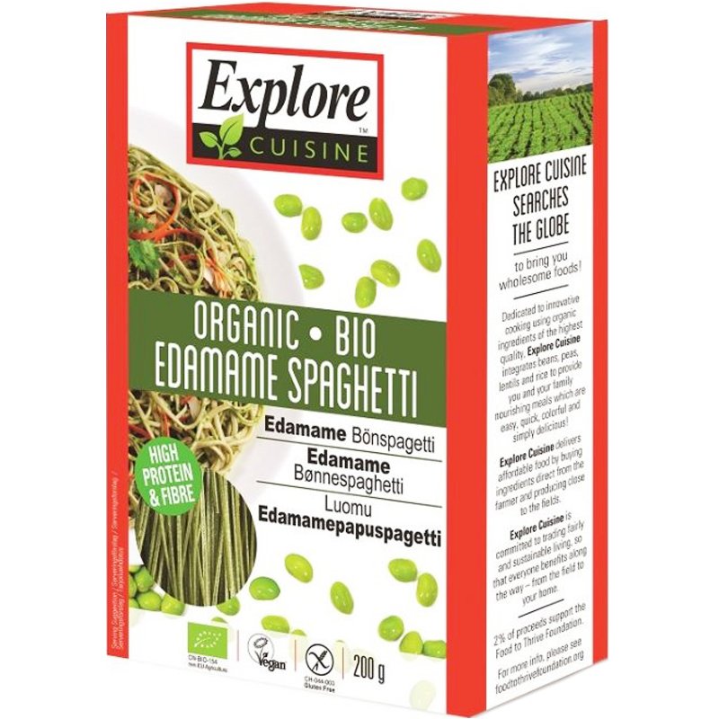 Papupasta "Edamame Spaghetti" 200g - 40% alennus