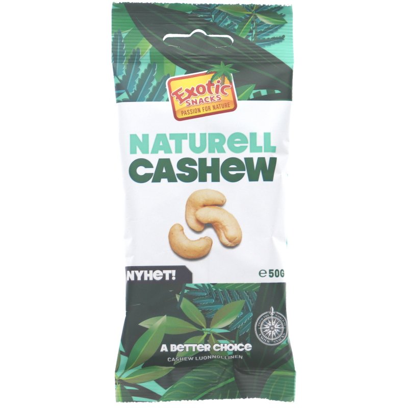 Luomu Cashewpähkinät - 25% alennus