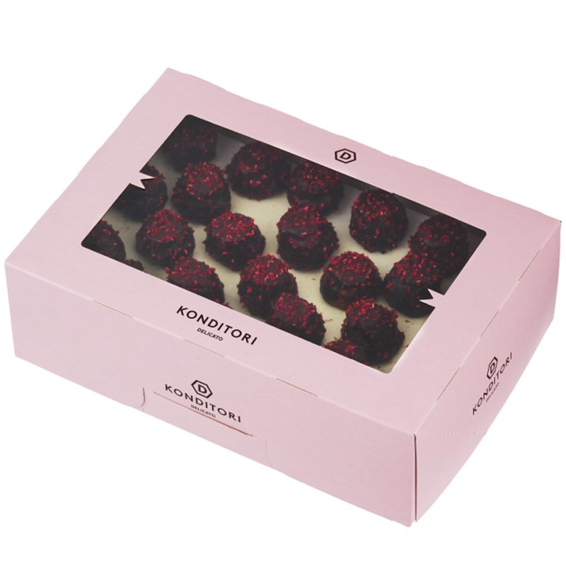 Delicacaopallo Mini Vadelma 48kpl - 47% alennus