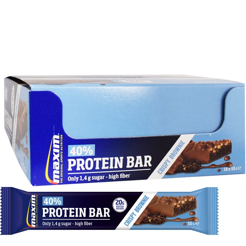 Proteiinipatukoita Crispy Brownie 18kpl - 31% alennus