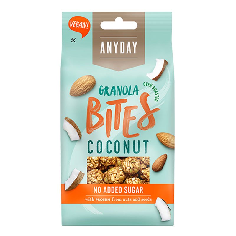 Granola Bites Coconut 35g - 40% alennus