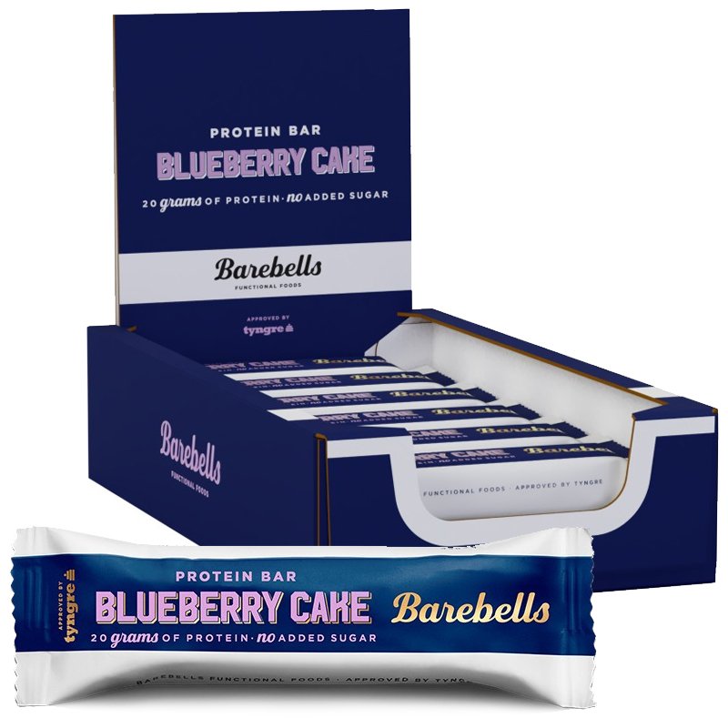 Proteiinipatukat Blueberry Cake 12kpl - 43% alennus
