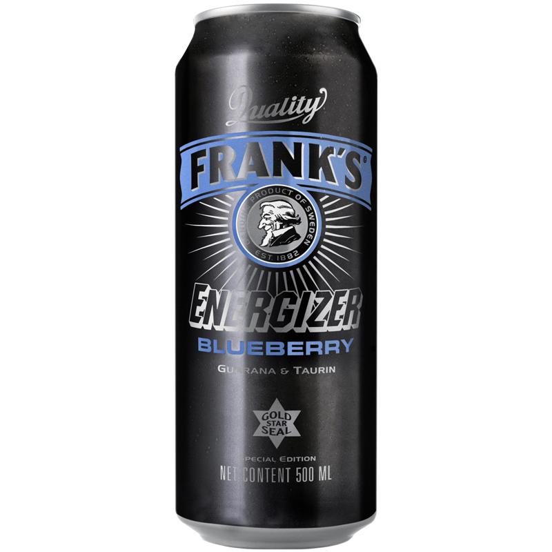 Energiajuoma "Blueberry" 500ml - 20% alennus