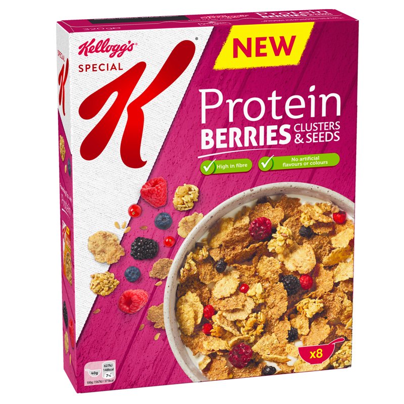 Aamiaishiutaleet Protein Berries - 40% alennus