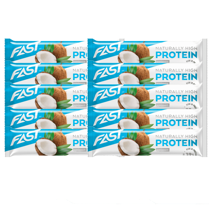 Proteiinipatukat Kookos 10kpl - 38% alennus