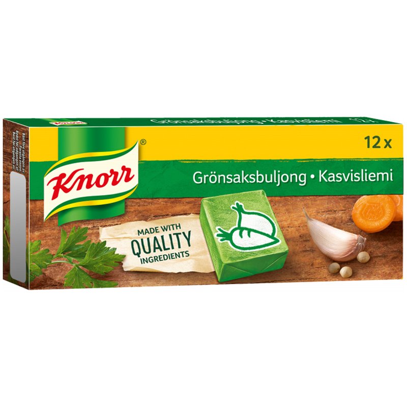 Kasvisliemikuutiot - 50% alennus