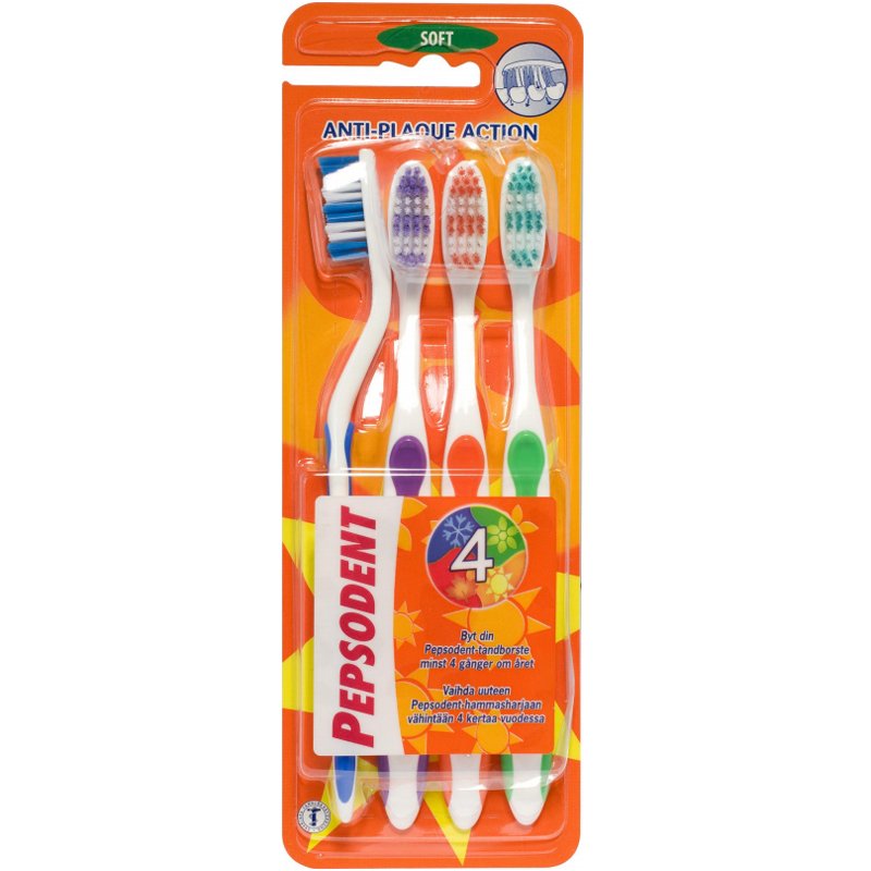 Hammasharjat 4-pack - 33% alennus