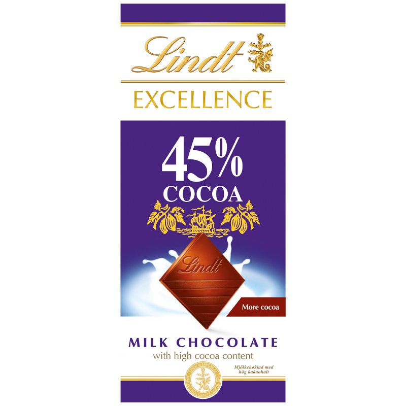 Excellence Maitosuklaa 45% - 41% alennus